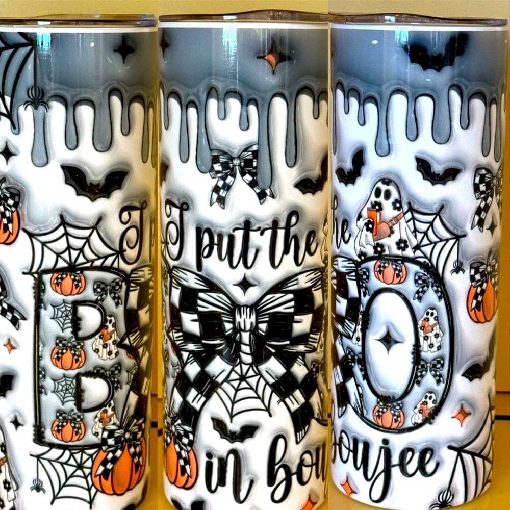 Halloween themed tumbler!